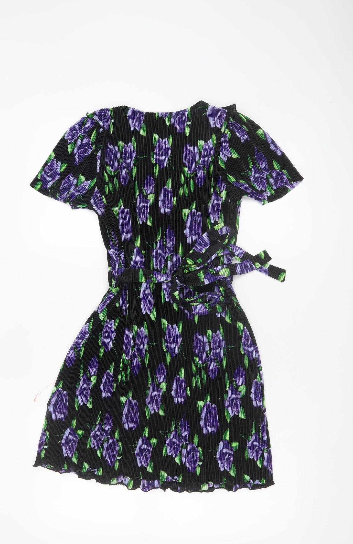 ASOS DESIGN Women’s Multicoloured Petite Floral Wrap Dress Size 6
