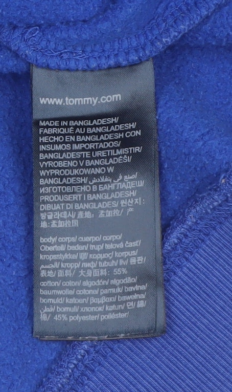 Tommy Jeans Men's Blue Pullover Sweatshirt M Regular Fit