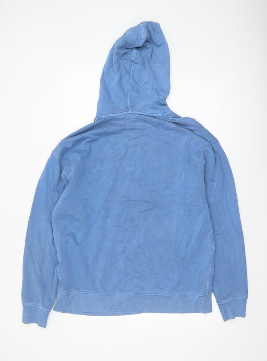 Levi's Men's Blue Pullover Hoodie XL Cotton Logo Casual