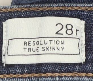 Gap Women’s Blue Resolution True Skinny Jeans Size 28R Slim Fit