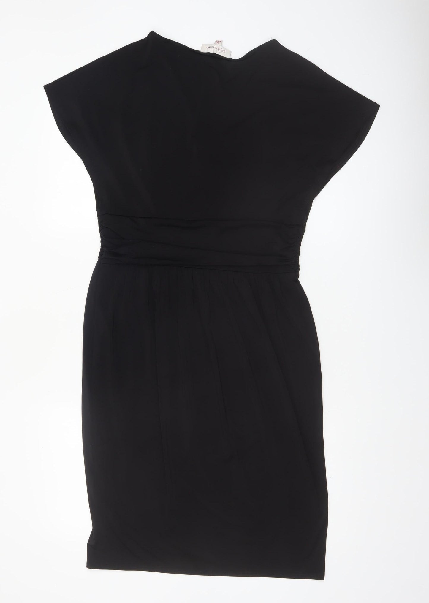 Bravissimo Women Black Size 14 V-Neck Bodycon Knee Length Dress