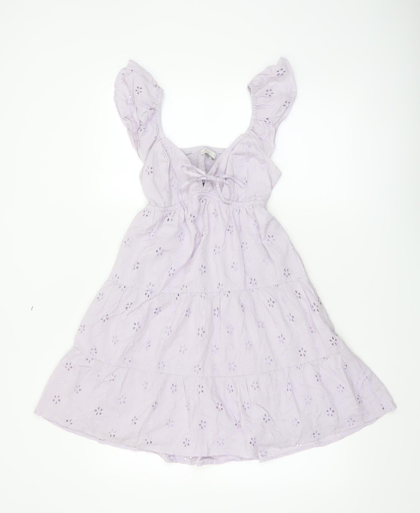 Hollister Women's Purple XS Fit & Flare Sleeveless Dress