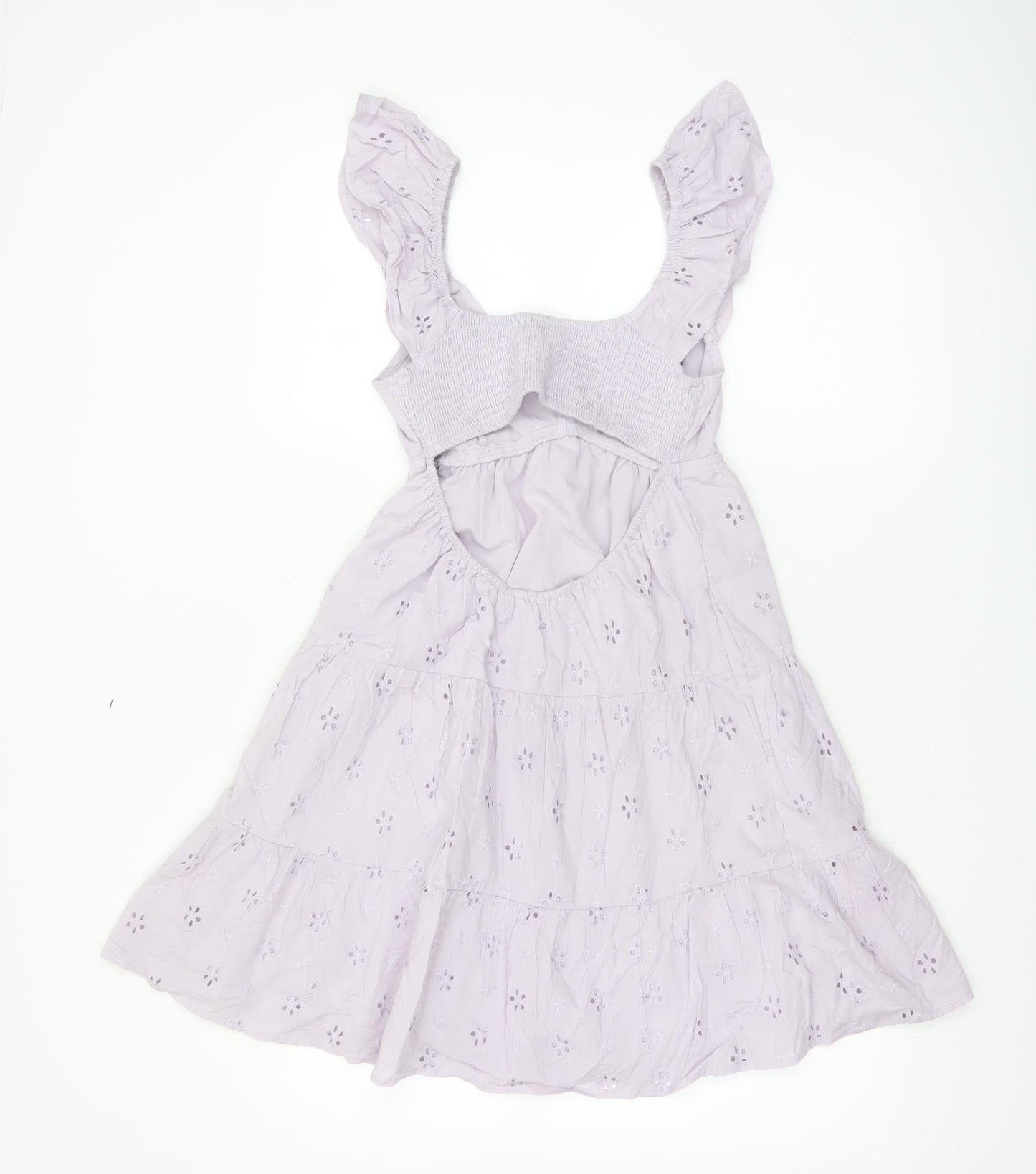 Hollister Women's Purple XS Fit & Flare Sleeveless Dress