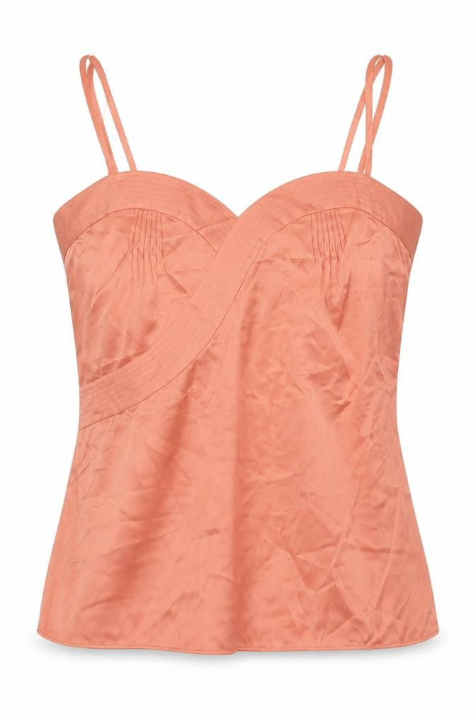 Reiss Womens Pink Silk Camisole Tank Top M
