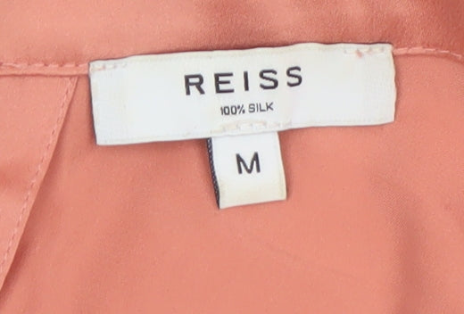 Reiss Womens Pink Silk Camisole Tank Top M