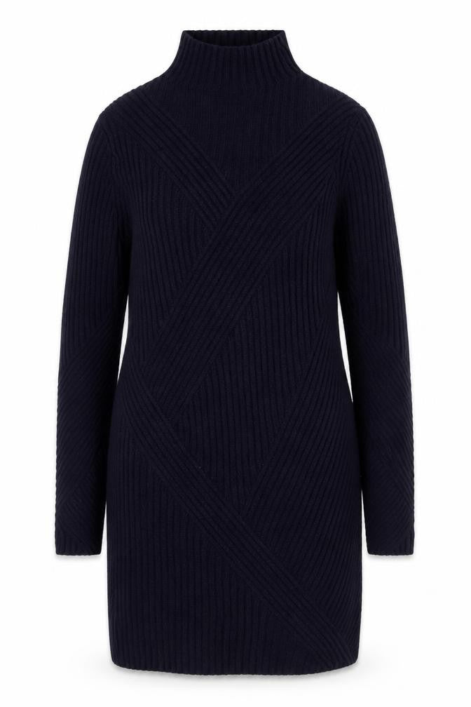 Marks & Spencer Women’s Black High Neck Merino Wool Jumper S