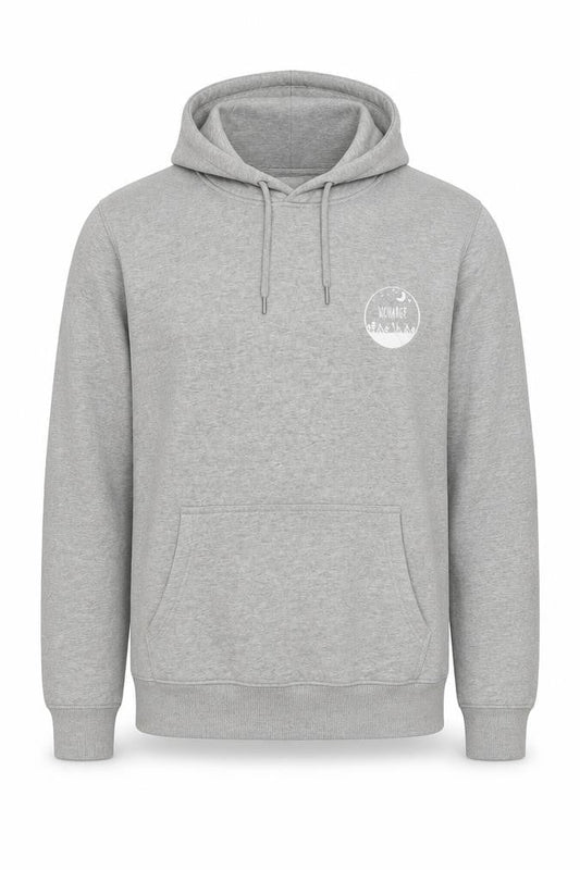 Earth Positive Men's Grey Pullover Hoodie M Regular Fit Graphic