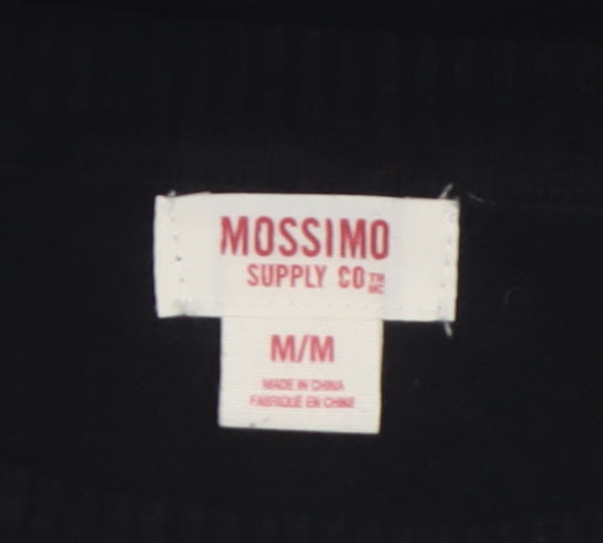 Mossimo Supply Co Women’s Black Cotton J'adore Jumper Size M