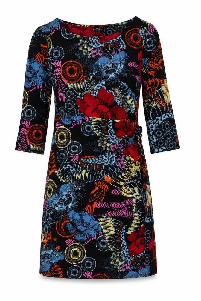 Wallis Petite Women’s Multicoloured Floral Shift Dress Size 14