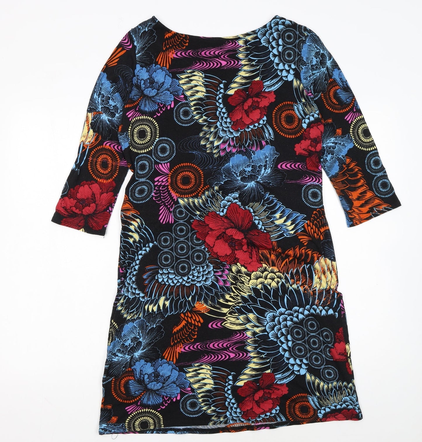 Wallis Petite Women’s Multicoloured Floral Shift Dress Size 14