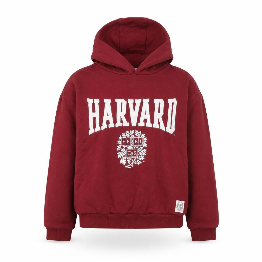 Harvard Boys Burgundy Hoodie 12-13 Years Pullover Fleece Sweatshirt