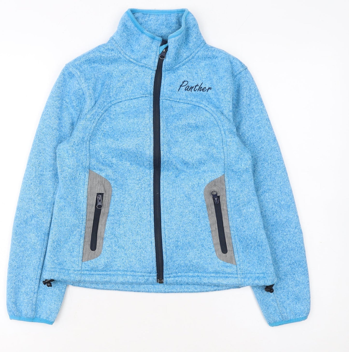 Panther Boys Blue Waterproof Fleece Soft Shell Jacket Size 12 Years