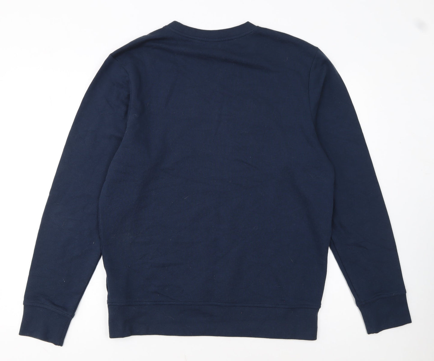 England Men's Blue Crew Neck Pullover Sweatshirt Size L