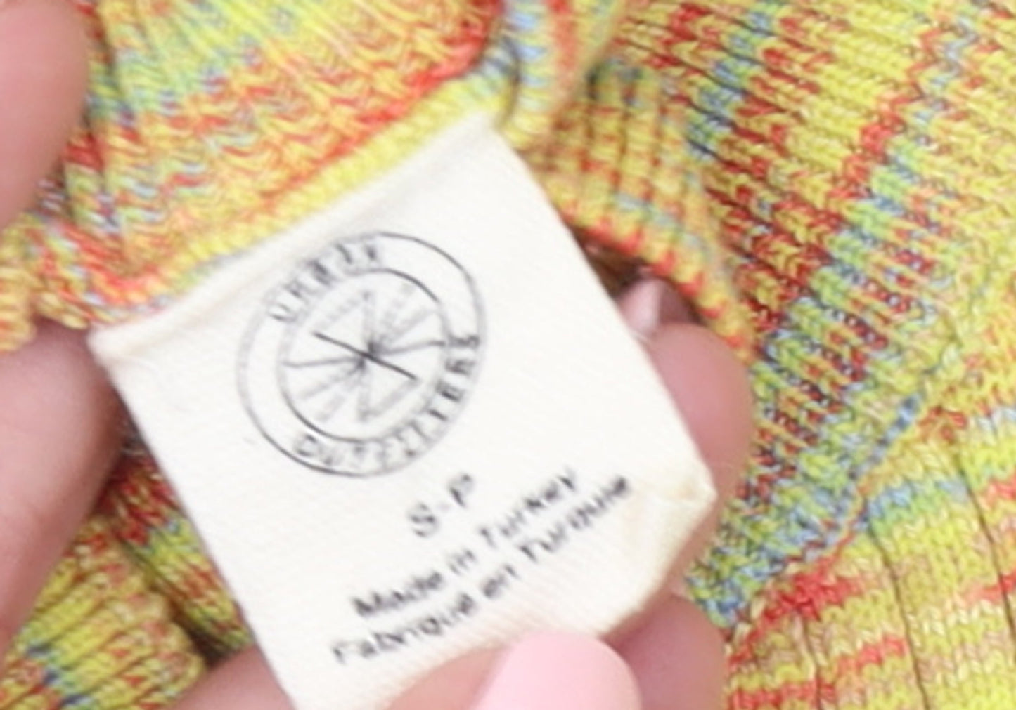 Urban Outfitters Women’s Multicoloured Mock Neck Slim Pullover Jumper Size S