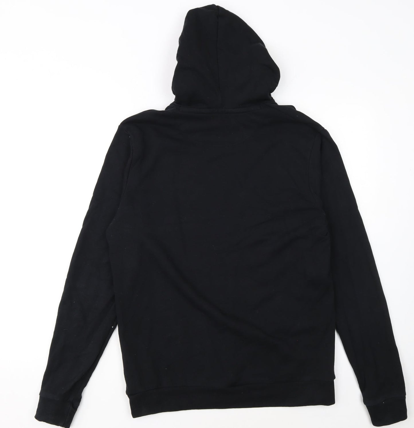 Avant Garde Paris Men's Black Pullover Hoodie M Logo Graphic Sweatshirt