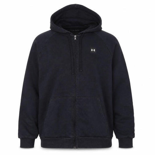 Under Armour Men's Black XL Full Zip Hoodie ColdGear Fleece