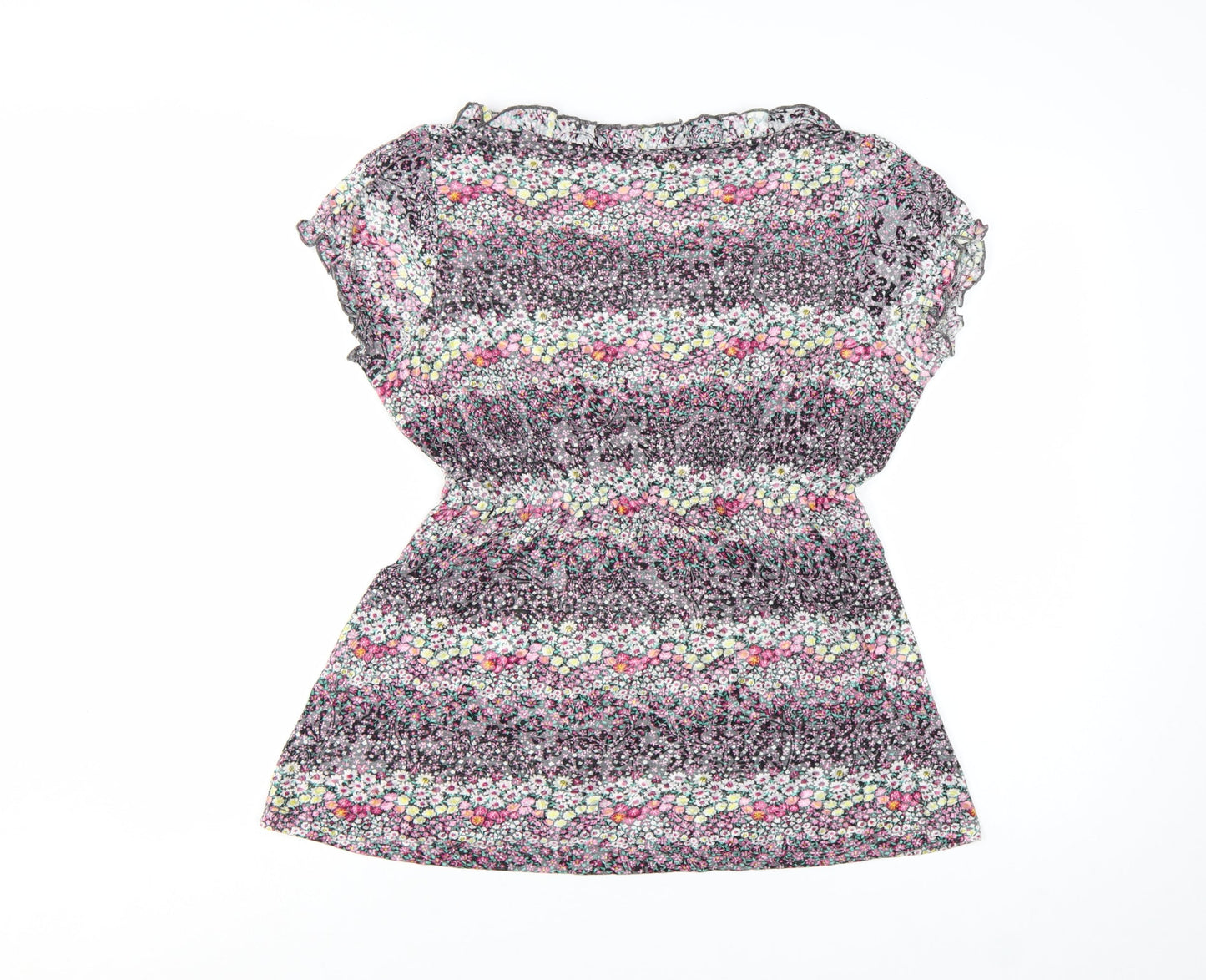 Marks and Spencer Women’s Multicoloured Floral Tunic Blouse Size 16