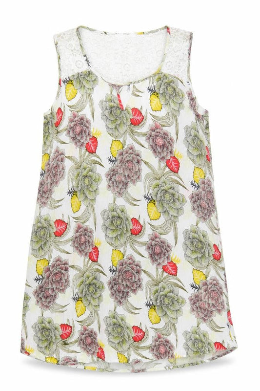 Next Women’s Multicoloured Floral Sleeveless Shift Dress Size 12