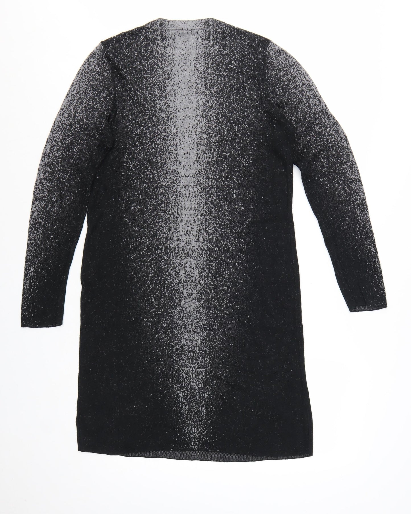 Cynthia Rowley Women’s Black Knit Shift Dress Size L Long Sleeve