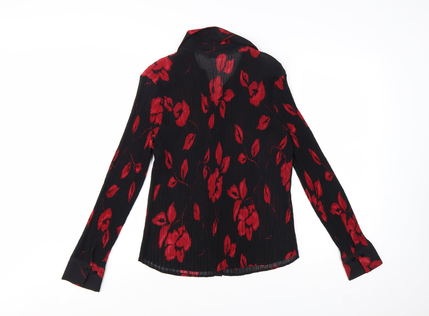 Marks and Spencer Women’s Multicoloured Floral Long Sleeve Blouse Size 14