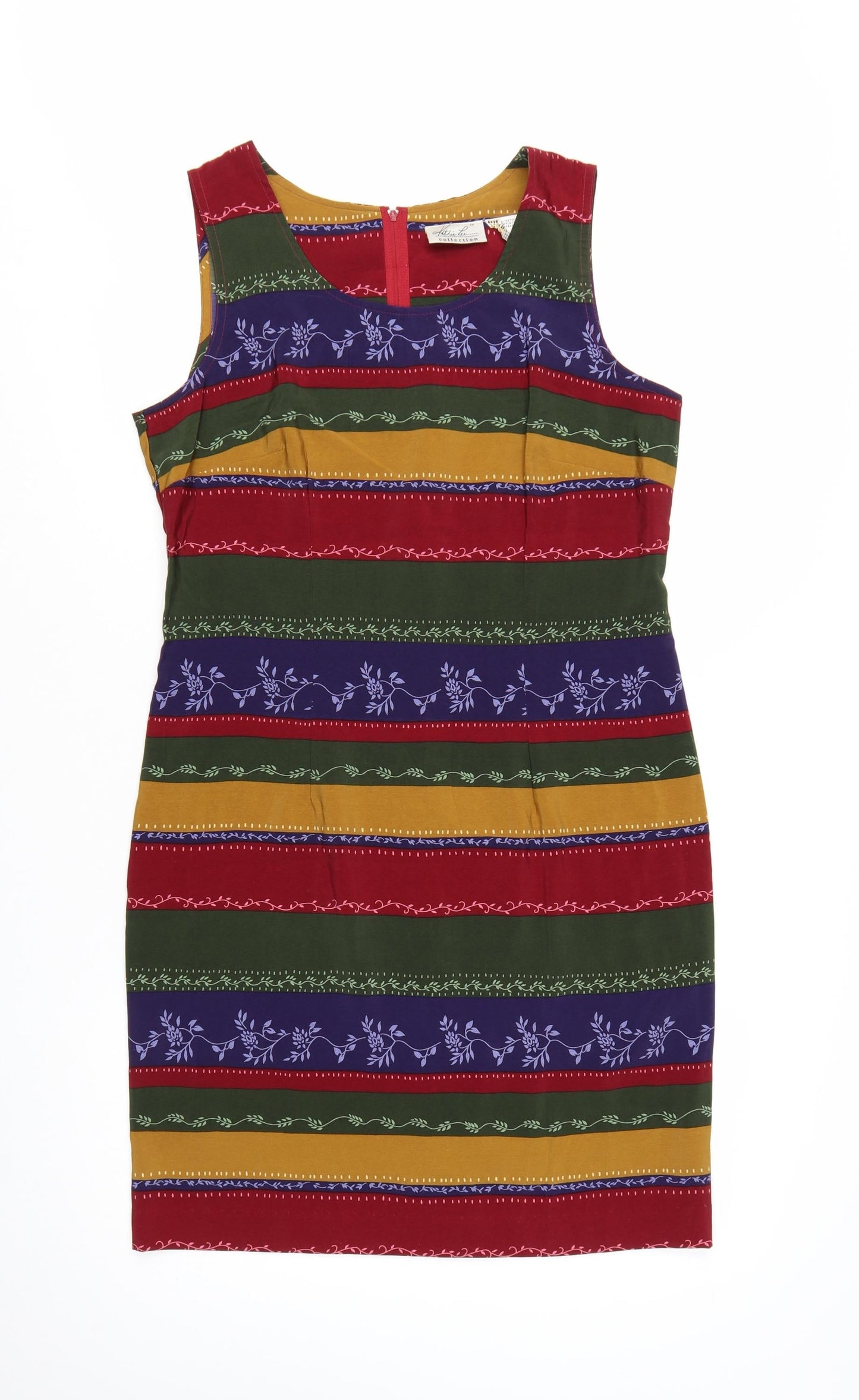 Kathie Lee Collection Women’s Multicoloured Shift Dress Size 10
