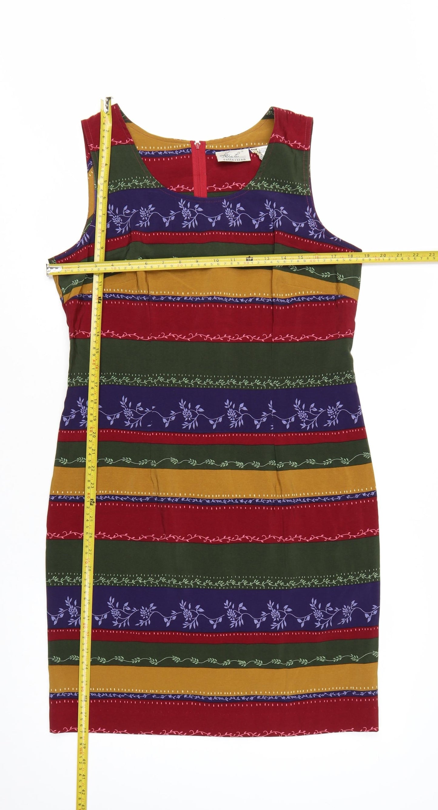 Kathie Lee Collection Women’s Multicoloured Shift Dress Size 10