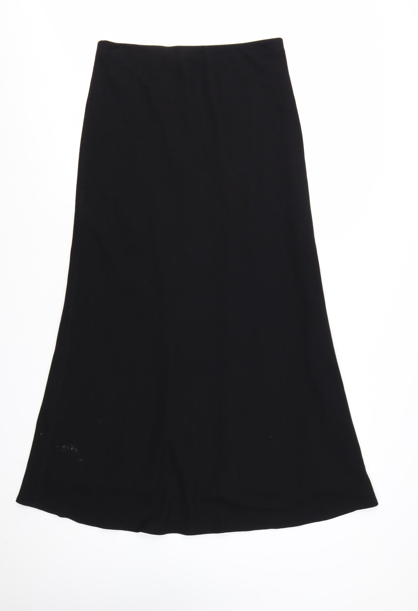 Marks and Spencer Women’s Black Midi A-Line Skirt Size 14
