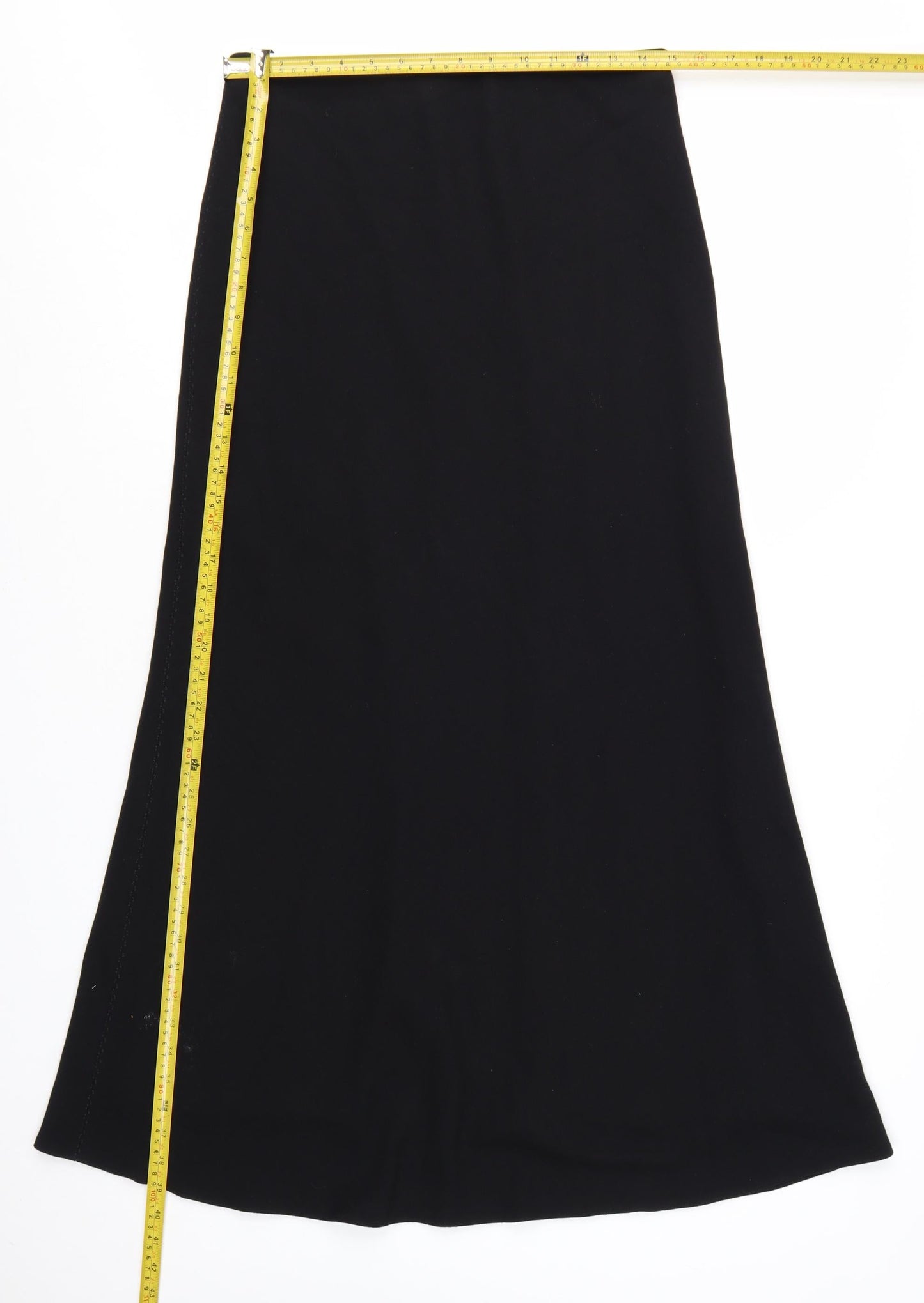 Marks and Spencer Women’s Black Midi A-Line Skirt Size 14