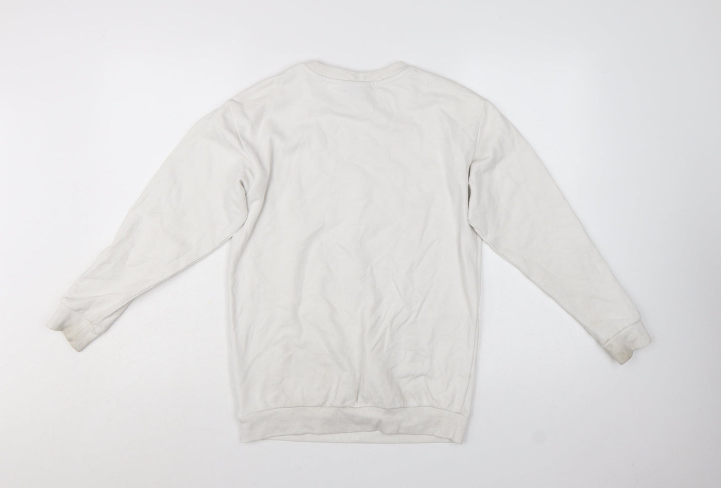 New Look Girls White Nirvana Graphic Pullover Sweatshirt 10-11 Years