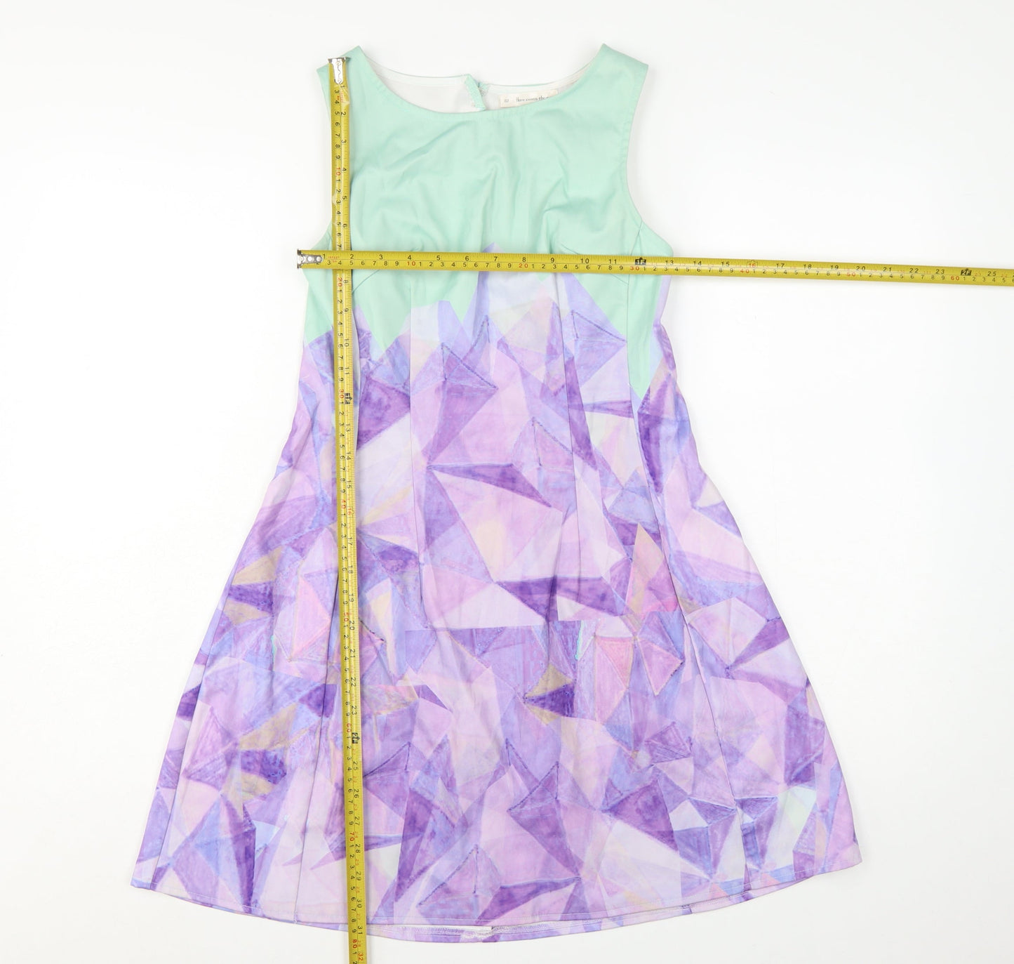 Here Comes The Sun Women's Multicoloured A-Line Dress Size 10