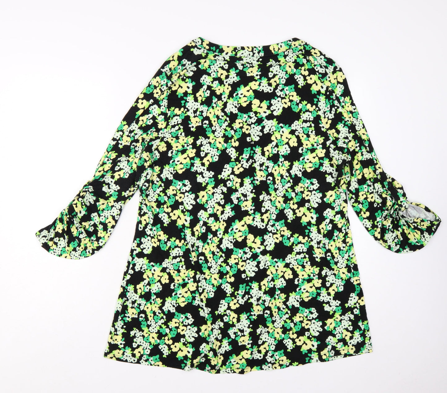 Roman Women’s Multicoloured Floral Shift Dress Size 18 Viscose Knee Length