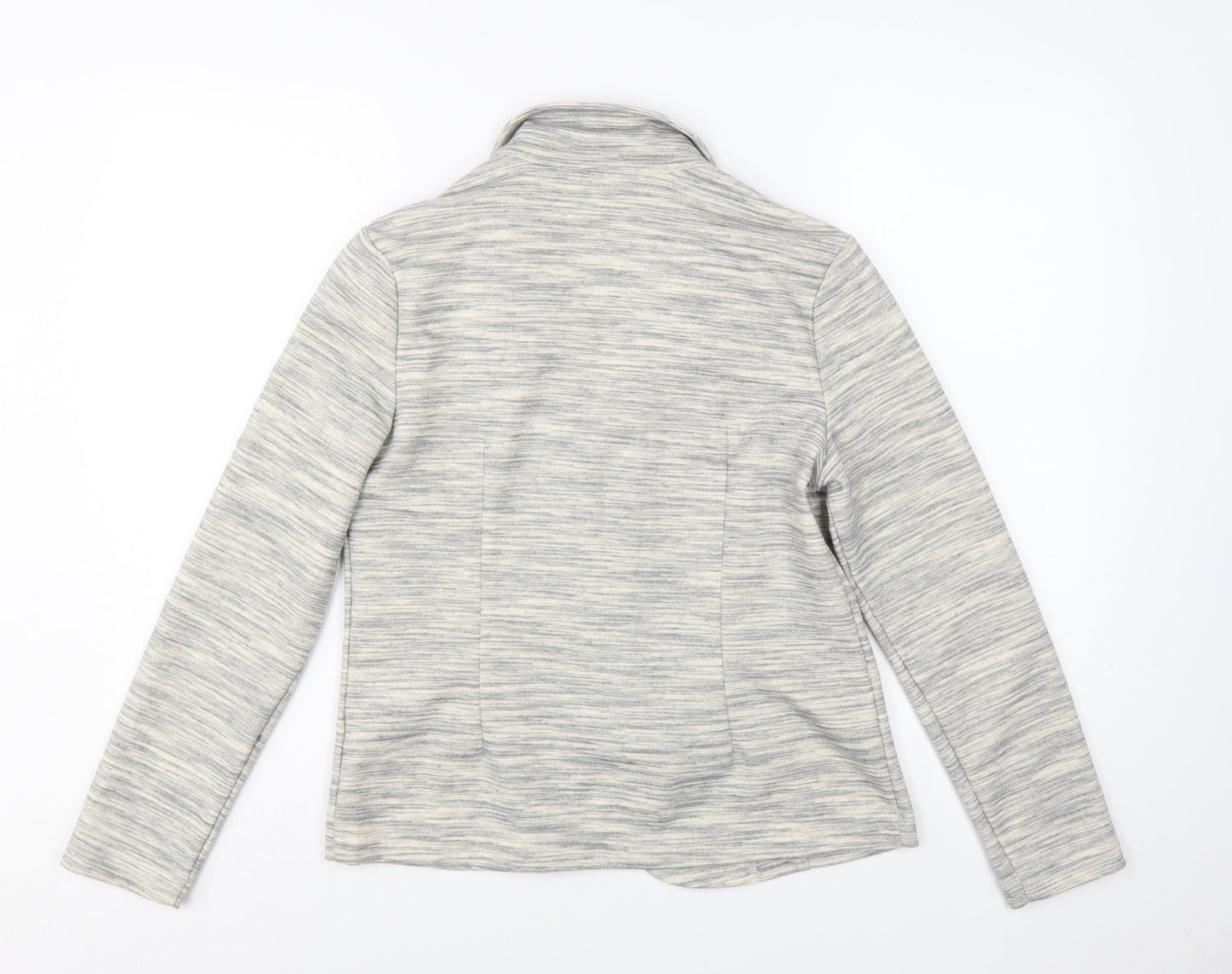 Marks and Spencer Women’s Grey Blazer Jacket UK 12 Regular Fit