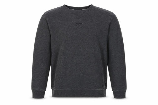 DKNY Men's Grey Crew Neck Pullover Sweatshirt Size M