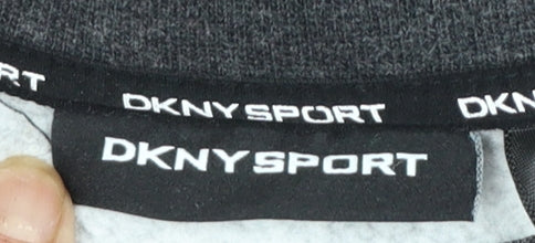 DKNY Men's Grey Crew Neck Pullover Sweatshirt Size M