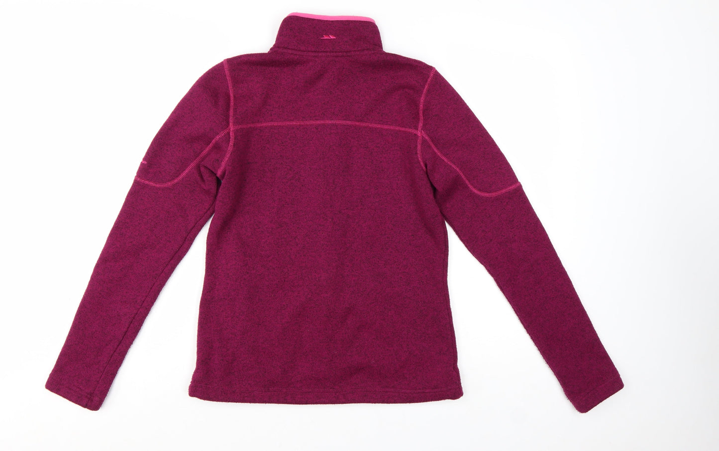 Trespass Women’s Purple Fleece Jacket Size S Full Zip Outdoor Wear