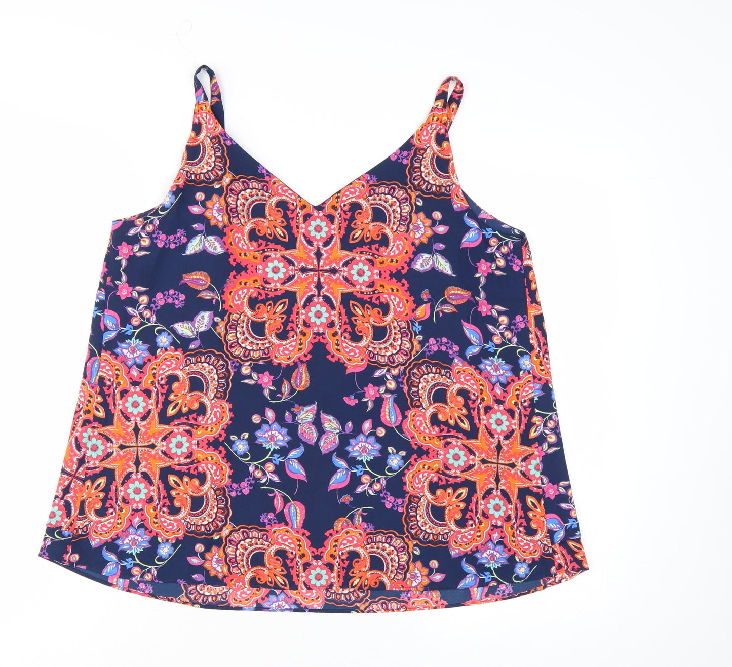 George Women Multicoloured Floral Camisole Top Size 12
