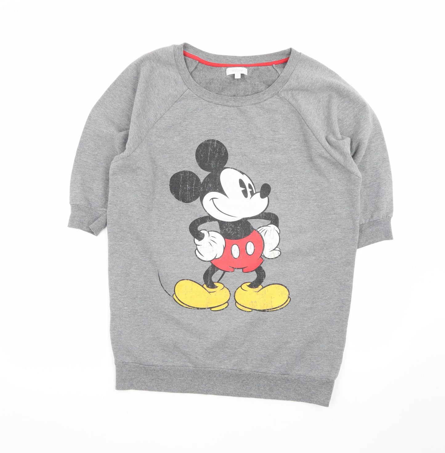 Disney Store Women's Grey Mickey Mouse Pullover Sweatshirt M