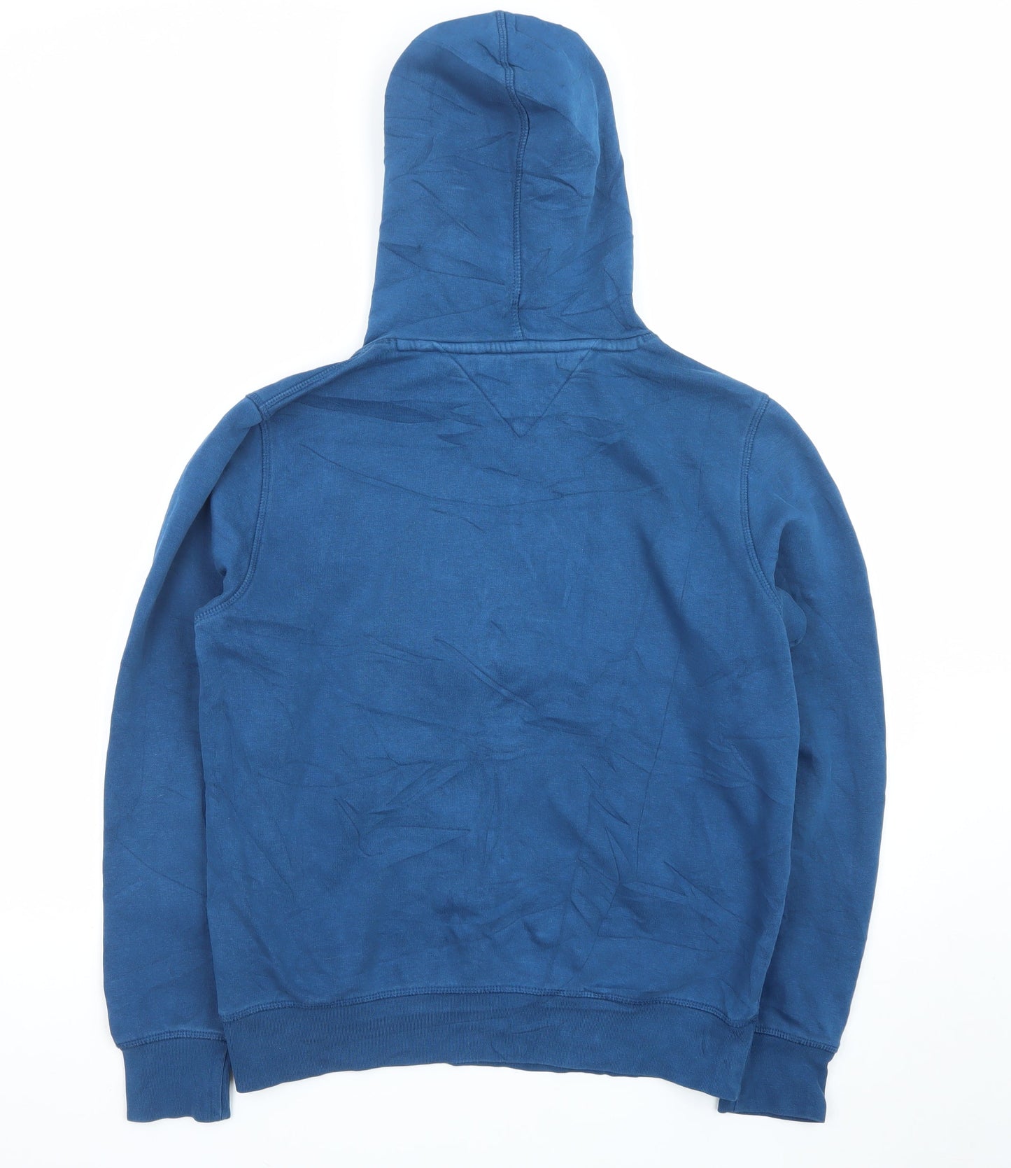 Tommy Hilfiger Men's Blue Pullover Logo Hoodie Size S