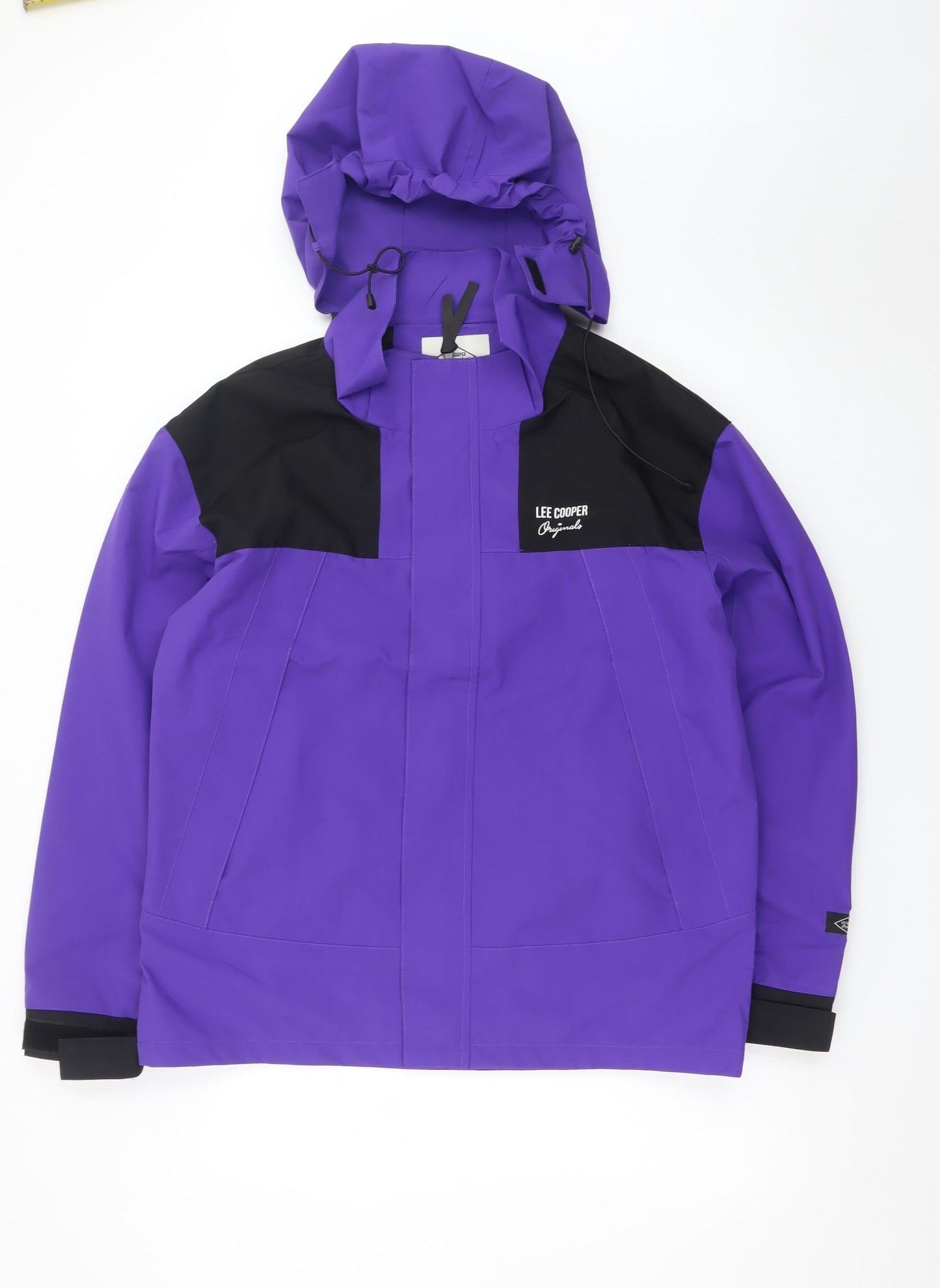 Lee Cooper Men’s Purple XL Waterproof Hooded Softshell Jacket