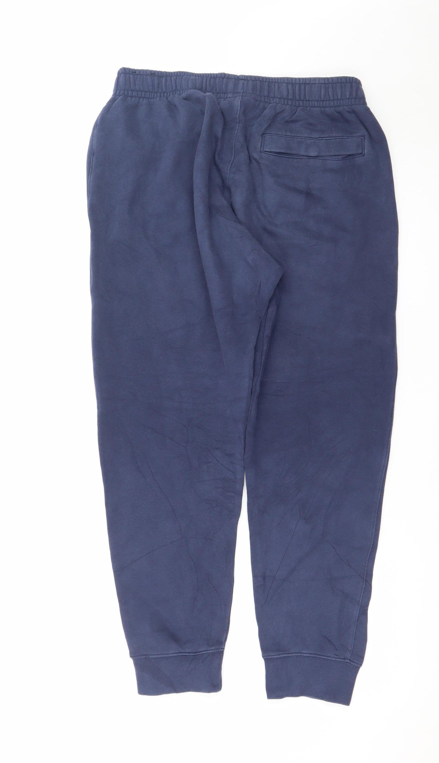 Nike Men's Blue Joggers Sweatpants Size M Elastic Waist Pockets