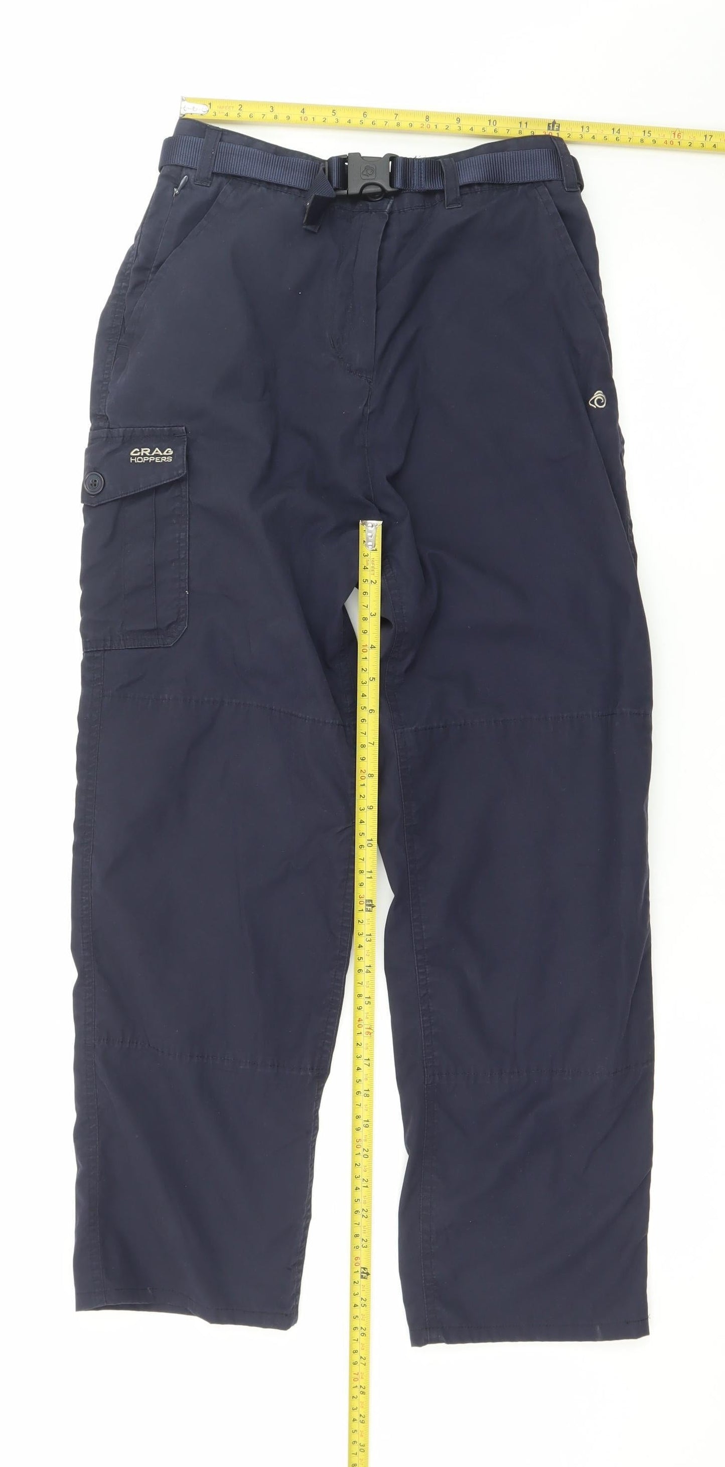 Craghoppers Kiwi Womens Blue Size 10 Cargo Travel Trousers