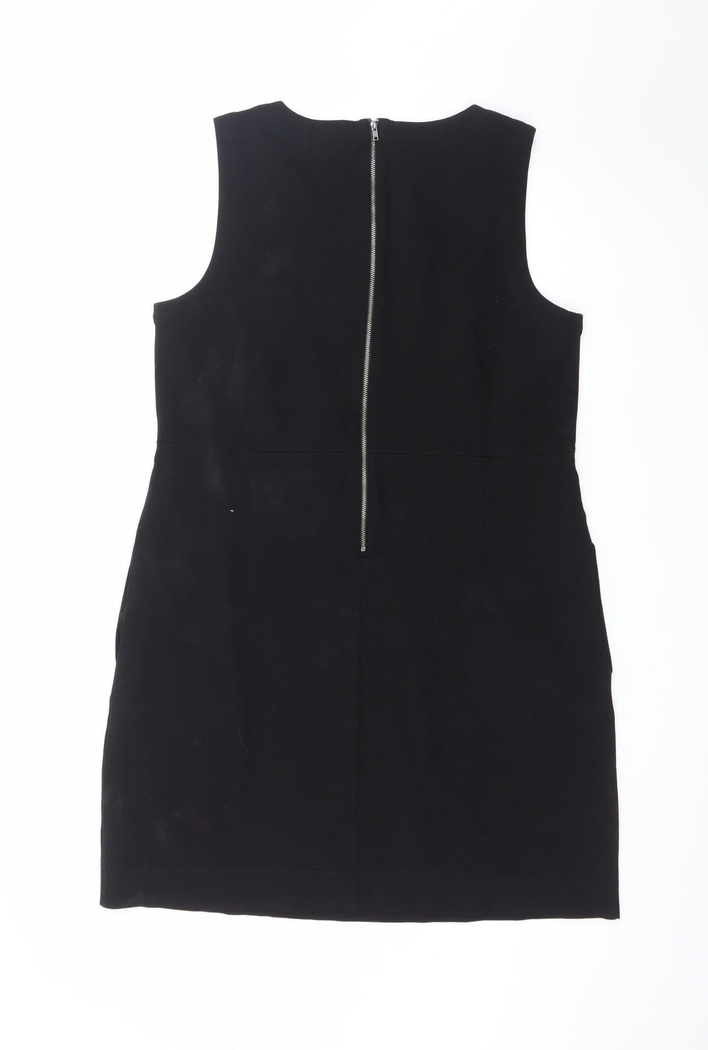 FatFace Women’s Black Sleeveless Shift Dress Size 14
