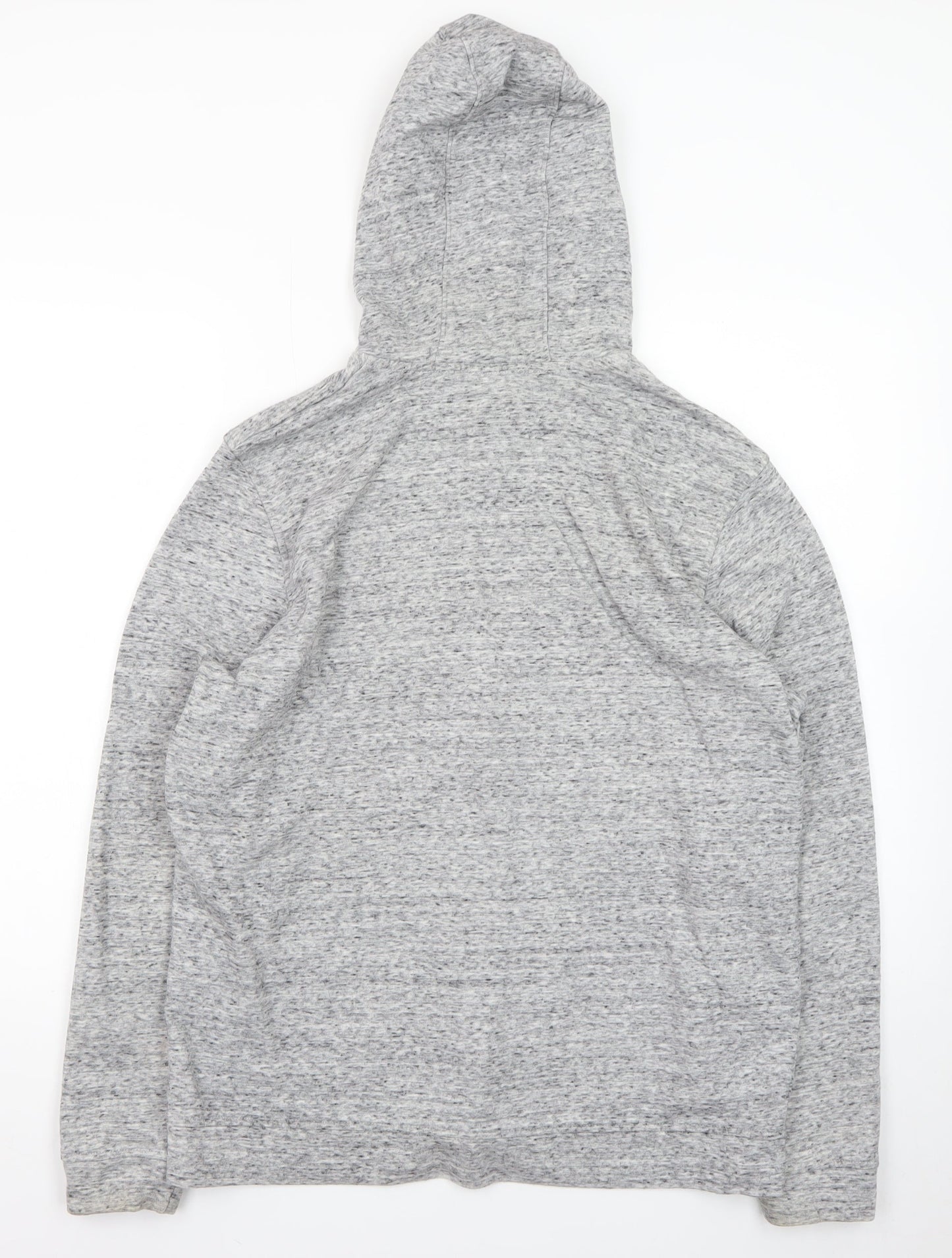Under Armour Mens Grey Full Zip Hoodie Size L Regular Fit