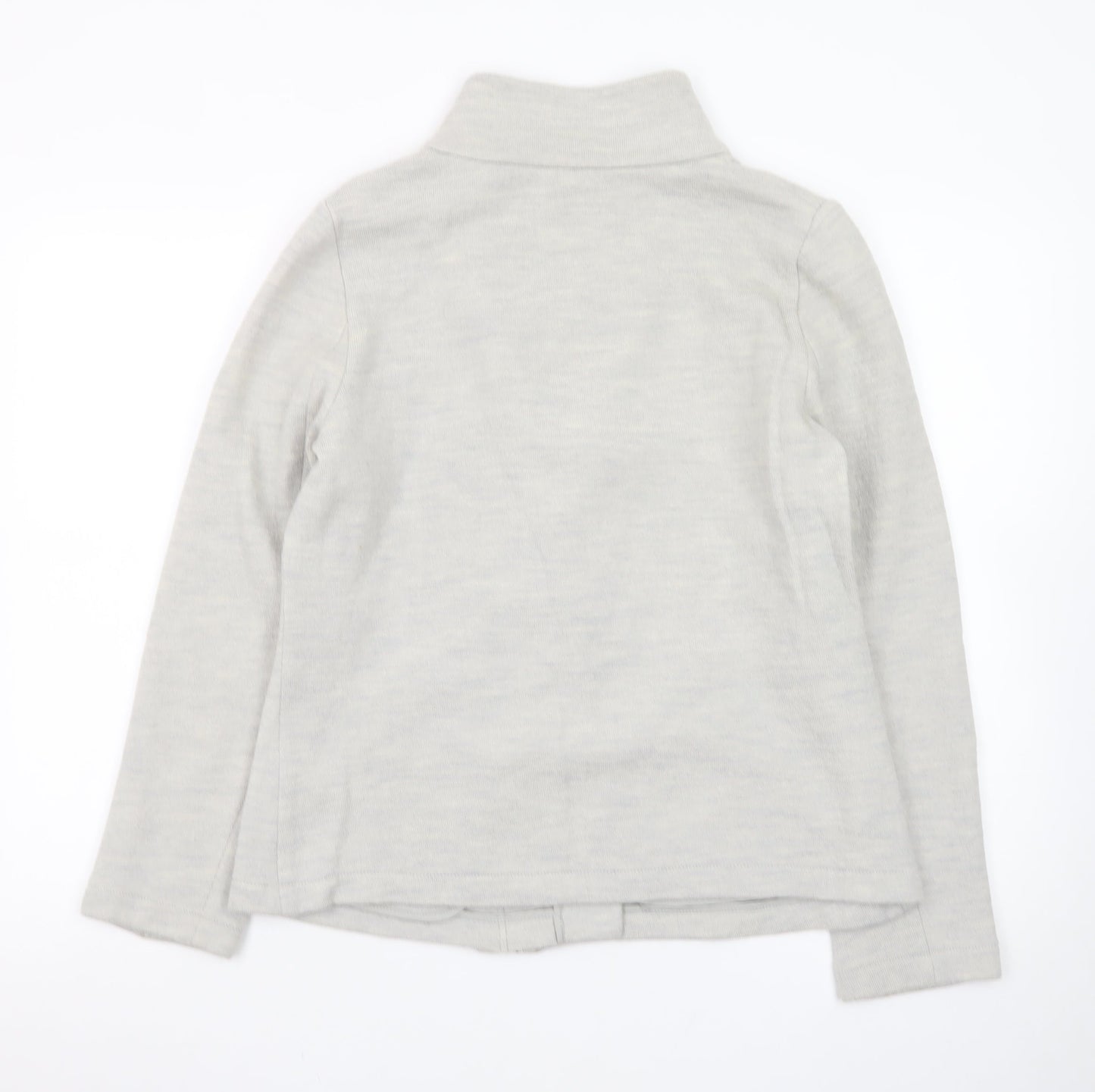 The White Company Women's Grey Wool Short Jacket Size 16