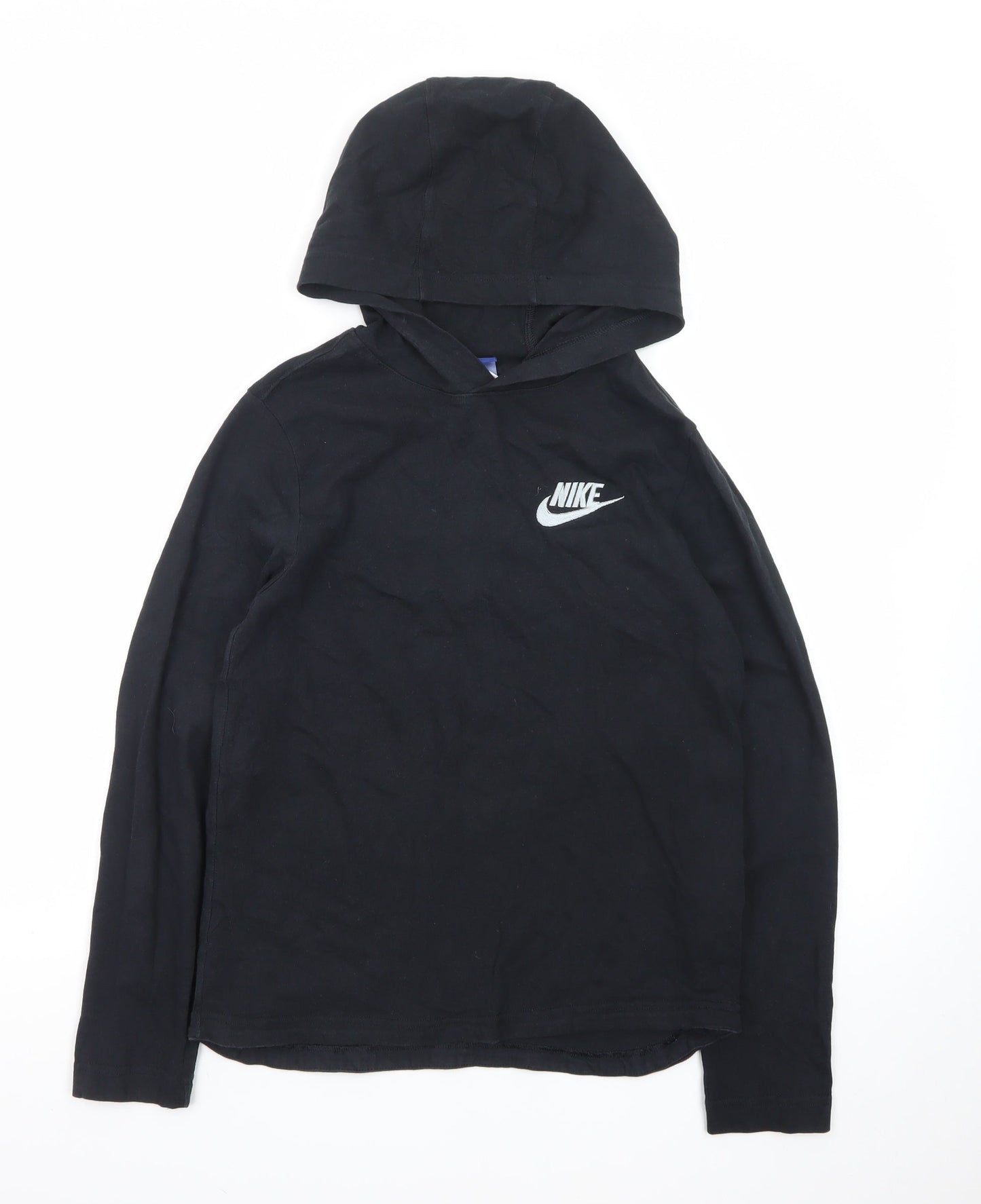 Nike Mens Black L Pullover Hoodie Long Sleeve Sportswear