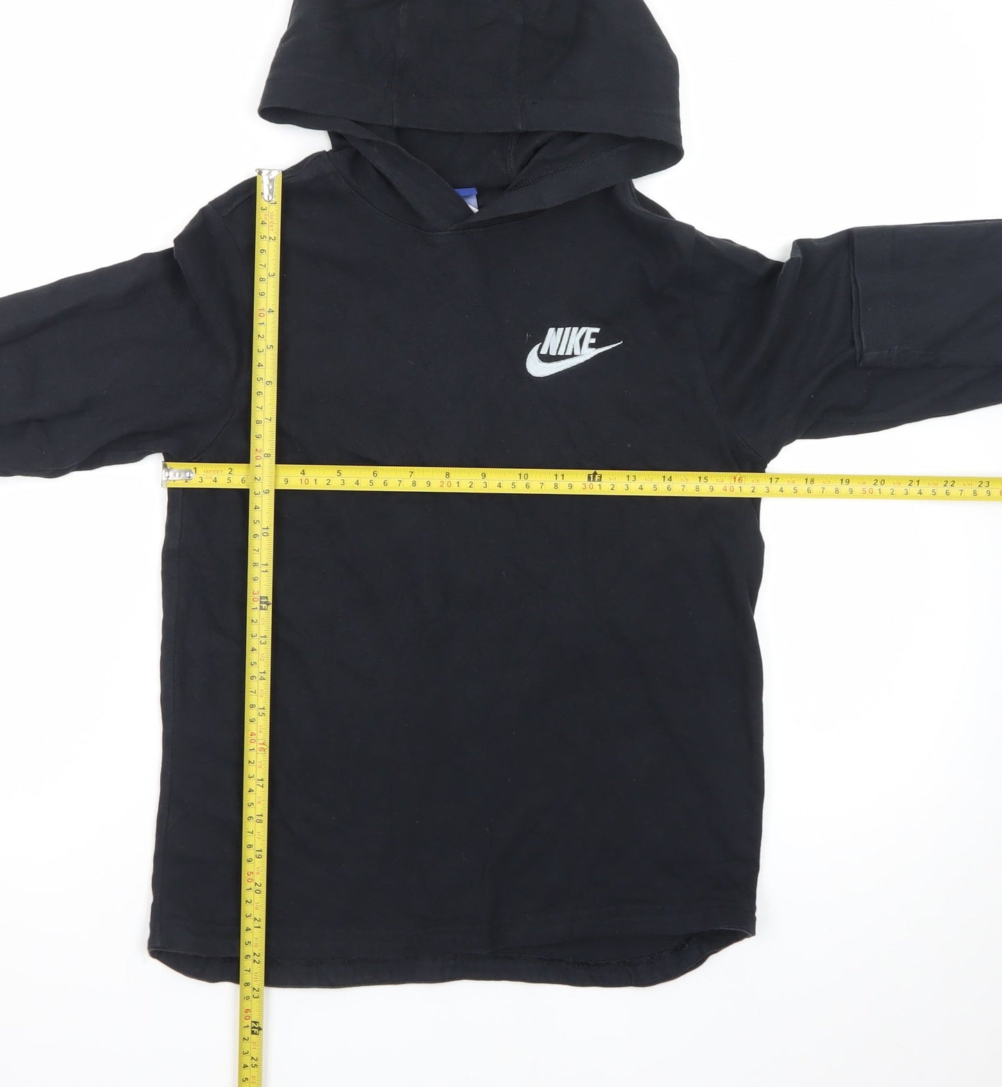Nike Mens Black L Pullover Hoodie Long Sleeve Sportswear
