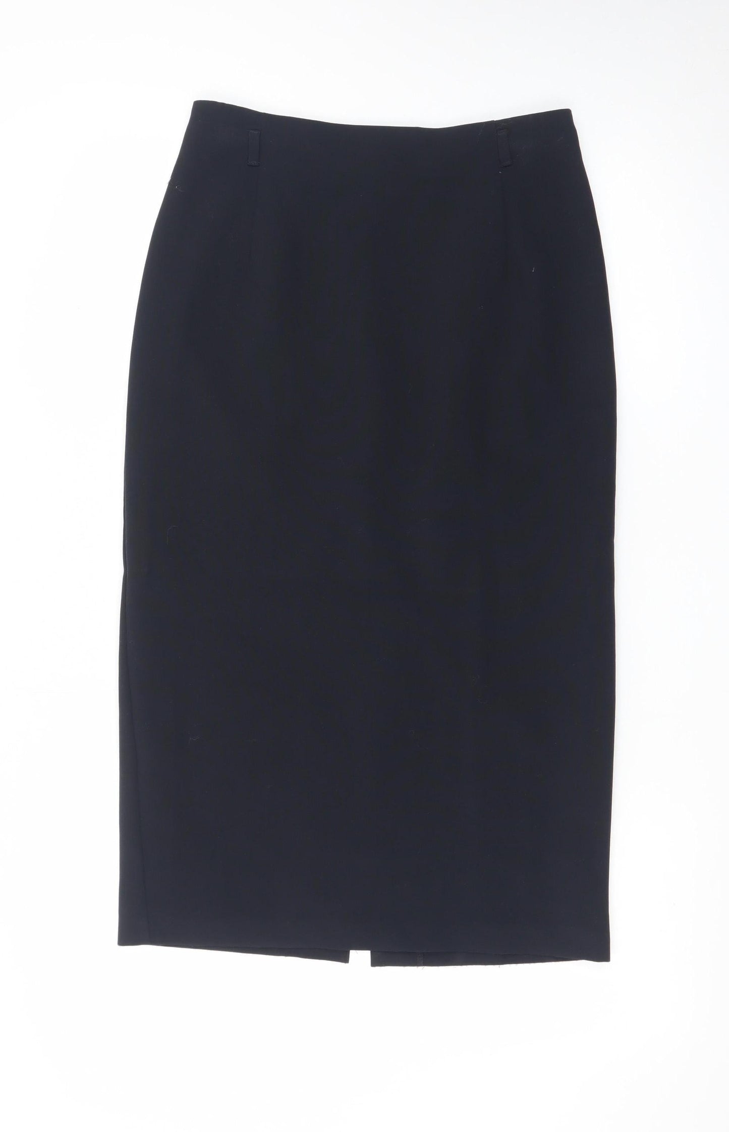 Marks and Spencer Women Black Size 8 Pencil Skirt Knee Length Workwear