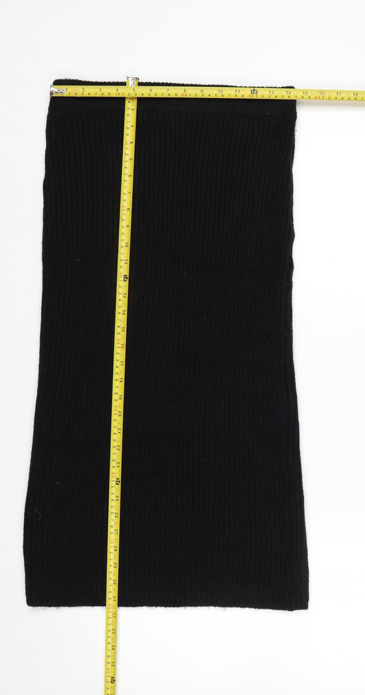 ASOS Women Black Size 10 Knit Pencil Skirt Stretch Winter