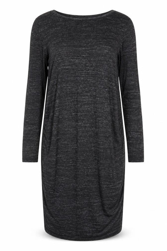 H&M Maternity Grey Jersey Bodycon Dress Women’s Size M Long Sleeve