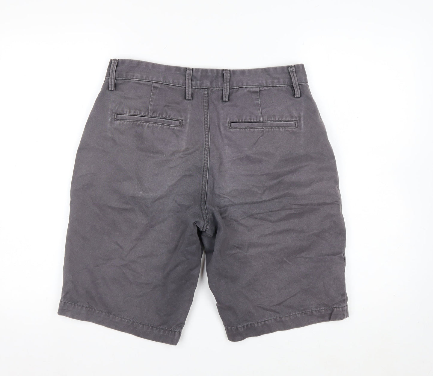 Gap Men Grey Chino Shorts Size 30 Regular Cotton Casual